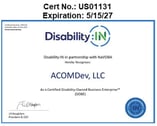 DisabilityIN Disability Logo DisabilityIN Disability Logo